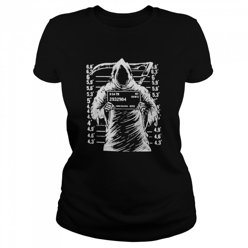 grim Reaper Wanted  Classic Women's T-shirt