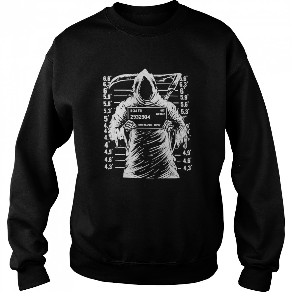 grim Reaper Wanted  Unisex Sweatshirt