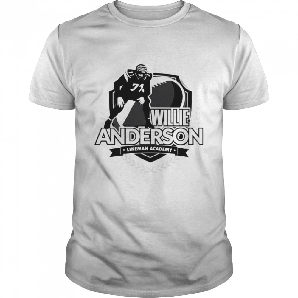 Willie Anderson Lineman Academy shirt