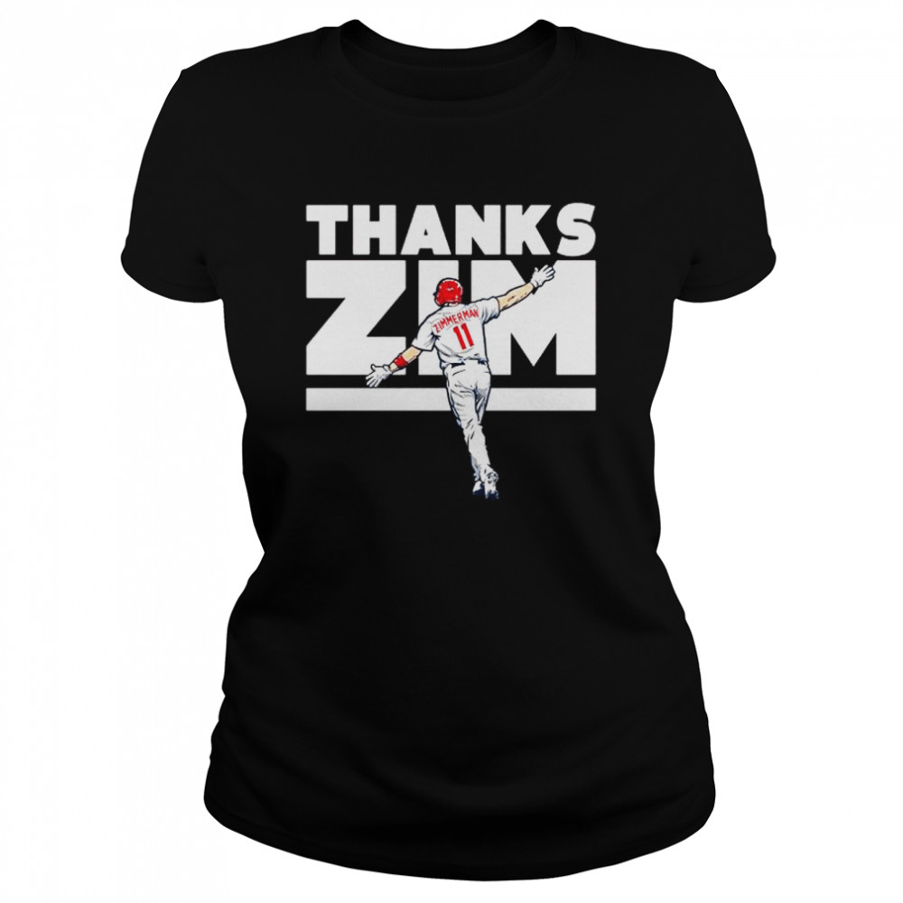 Ryan Zimmerman Thanks Zim T- Classic Women's T-shirt
