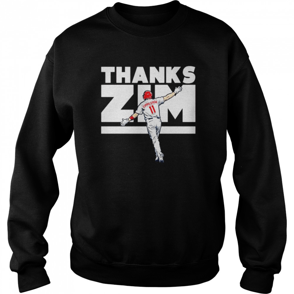 Ryan Zimmerman Thanks Zim T- Unisex Sweatshirt