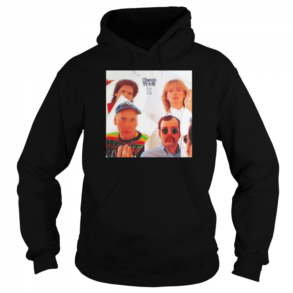 Cheap Trick One On One Album Cover  Unisex Hoodie